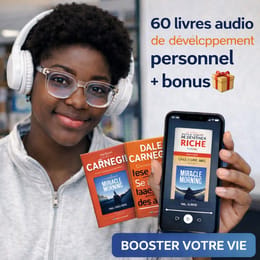 Pack de 60 livres audios de developpement personnel + Bonus