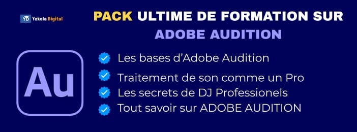 APPRENDS LE TRAITEMENT AUDIO PROFESSIONNEL SUR ADOBE AUDITION
