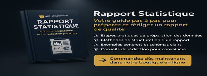 Rapport Statistique : Guide de préparation et de rédaction pas à pas
