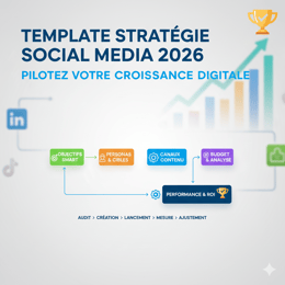 Templates strategies réseaux sociaux premium