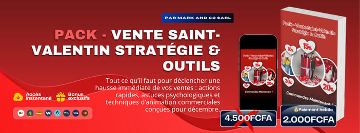 Pack Vente Saint-Valentin Stratégie & Outils