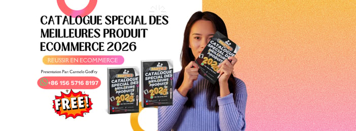 Catalogue ECOMMERCE des meilleurs produits tendance 2026 PARTIE 1