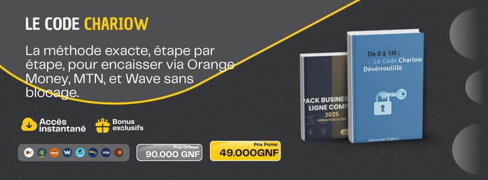 De 0 à 1M : Le Code Chariow Déverrouillé