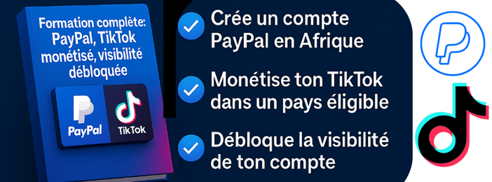 🚀 Formation pratique pour apprendre à monétiser ton compte TikTok + Bonus