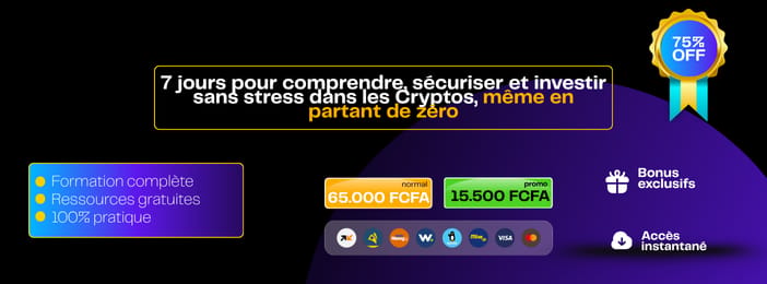 7 Jours pour Comprendre, Sécuriser et Investir dans la Crypto en partant de 0 sans te faire arnaquer