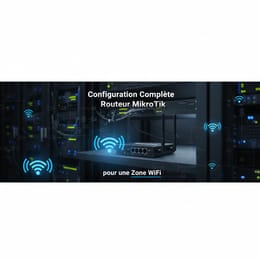 Configuration Complète du Routeur MikroTik pour une Zone WiFi Performante