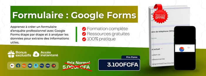 RÉALISE TON FORMULAIRE AVEC GOOGLE FORMS
