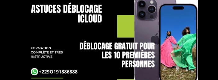 FORMATION DÉBLOCAGE ICLOUD DU MODÈLE 6 À LA 17 PRO MAX