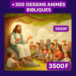 📚 +300 Dessins Animés Bibliques pour Enfants