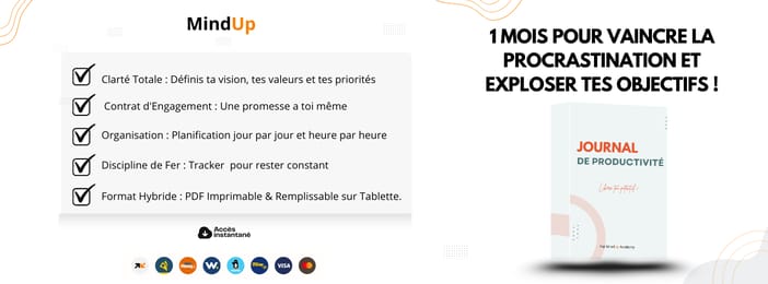 LE JOURNAL DE PRODUCTIVITÉ