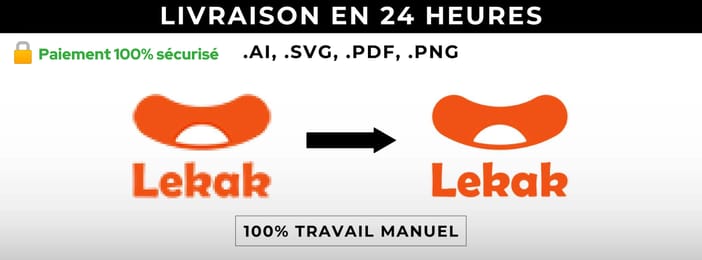 De pixelisé à premium : un logo clair, pro et prêt qui attire plus de clients et augmente tes ventes