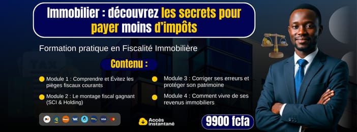 Formation complète en Fiscalité Immobilière