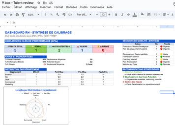 Fichier 9box - Talent review
