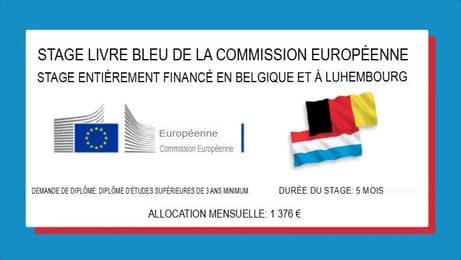 Stage entièrement financé en Belgique et au Luxembourg