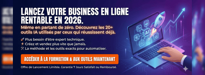 Apprends à lancer un business en ligne avec 20+ meilleurs outils IA en 2026