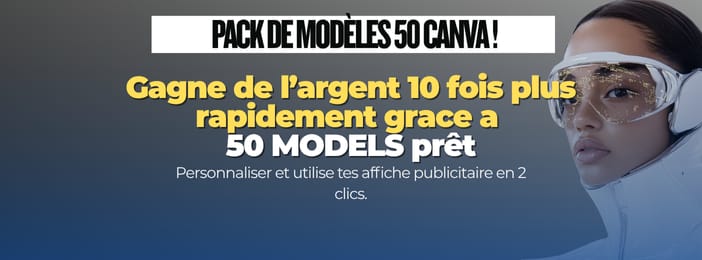 Pack de 50 Modèles Canva pour Produits Digitaux