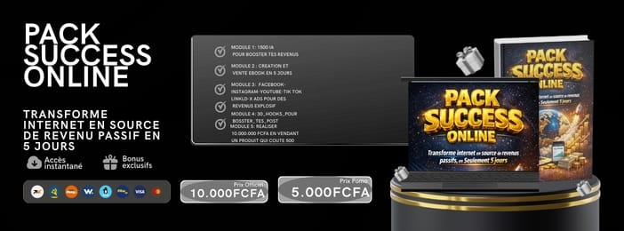 PACK SUCCESS ONLINE
