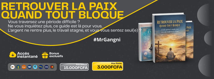 RETROUVER LA PAIX QUAND TOUT BLOQUE – Guide spirituel de MrGangni