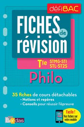 Fiche EN PHILO BAC 2026