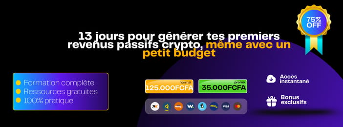 13 jours pour générer tes premiers revenus passifs crypto, même avec un petit budget