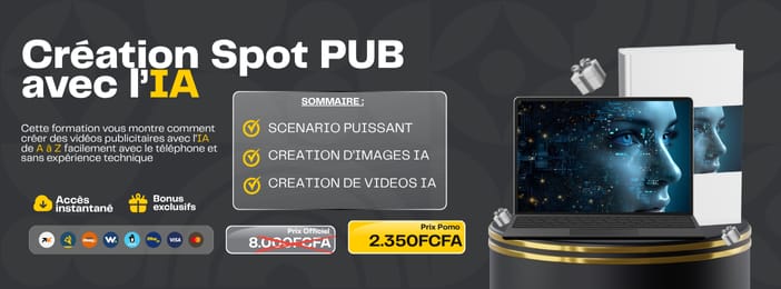 APPRENDS A CREER DES VIDEOS PUB AVEC L'IA EN 45 MINUTES CHRONO