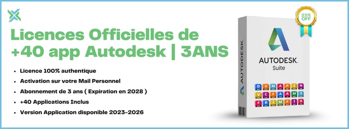 Activation Officielles de +40 app Autodesk | 3ANS