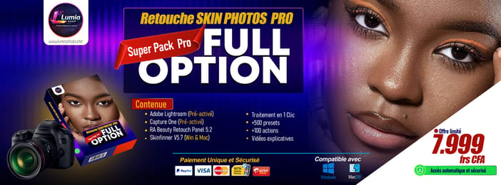 SuperPack full Option Retouche Photos
