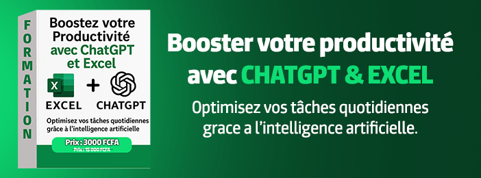 Boostez votre Productivité avec ChatGPT et Excel