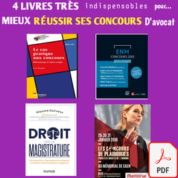 🛑🛑PACK POUR REUSSIR SES CONCOURS D'AVOCATS