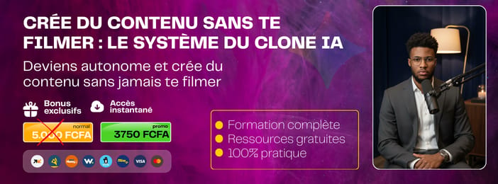Créer du contenu sans jamais te filmer avec L'IA