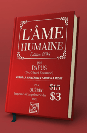 L'âme humaine avant la naissance et après la mort. Constitution de l'homme et de l'univers