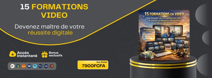 15 Formations Vidéo pour acquérir des compétences clés en 15 jours