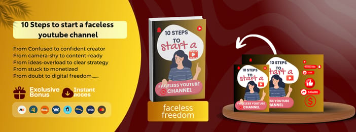 10-Step Blueprint for a Faceless YouTube Channel – Launch Live Today