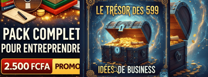 599 idées de projets + 3 livres pratiques et 2 mini-formations vidéo pour vous lancer
