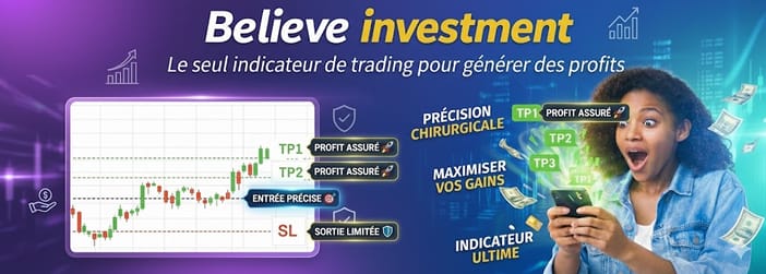 Believe Indicator: l’indicateur qui guide vos trades (+1000 Achats déjà)