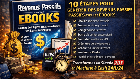 Revenus Passif avec les Ebooks