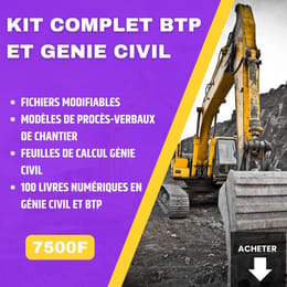 KIT DES OUTILS DE GESTION TECHNIQUE, ADMINISTRATIVE ET FINANCIÈRE DES STRUCTURES DE BTP/GENIE CIVIL
