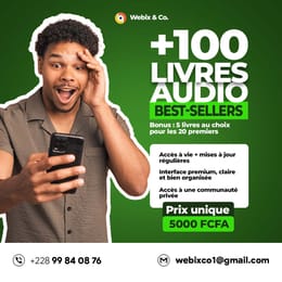 🎧Bibliothèque de Livres Audio Best-Sellers📚