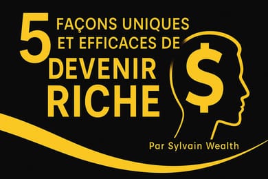 5 façons uniques et efficaces de devenir riche