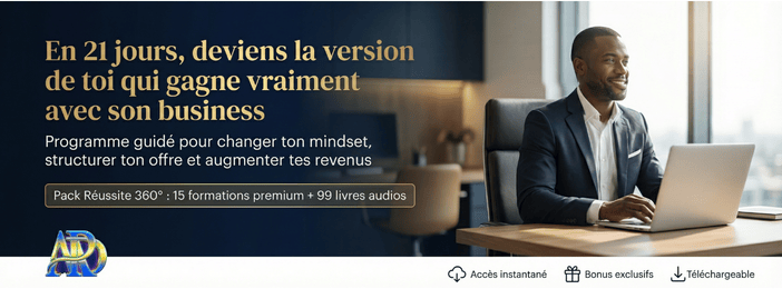 Arrête de subir : crée plus d’argent avec un nouveau mindset en 21 jours