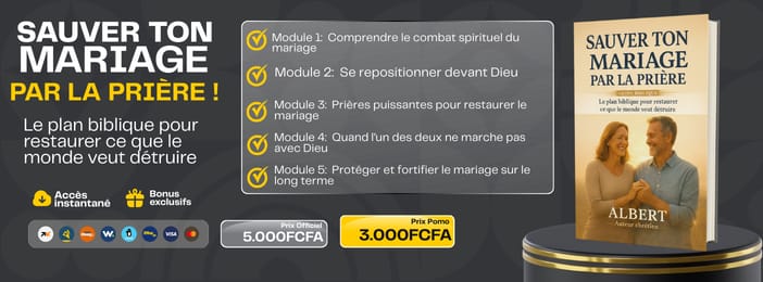 SAUVER TON MARIAGE PAR LA PRIÈRE - Le plan biblique pour restaurer ce que le monde veut détruire