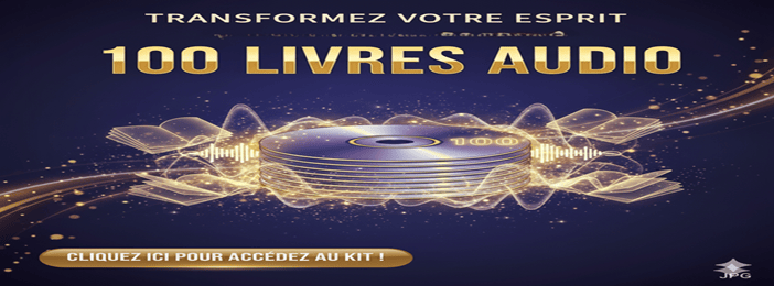 Kit de 100 Livres sous forme d'audio pour developpement personnel
