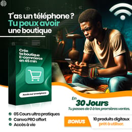 CRÉER & VENDRE TES PRODUITS DIGITAUX EN LIGNE
