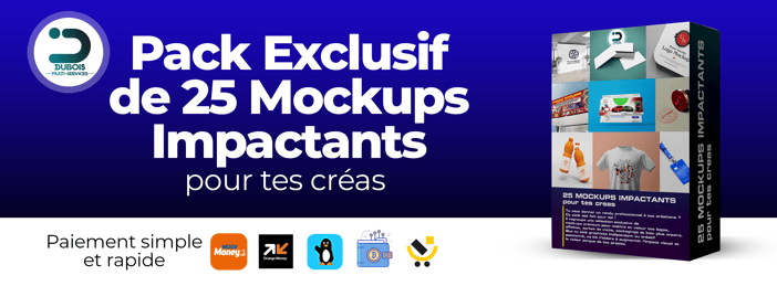 25 Mockups Pros pour tes créas