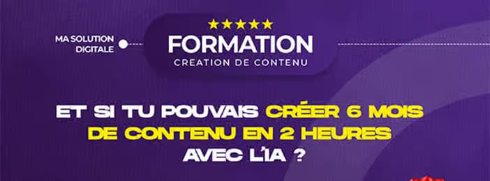 CREATION DE CONTENU AVEC L'IA