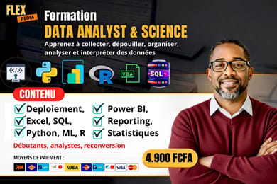 Formation Complète Data Analyst & Science – Maîtrisez les Outils Clés