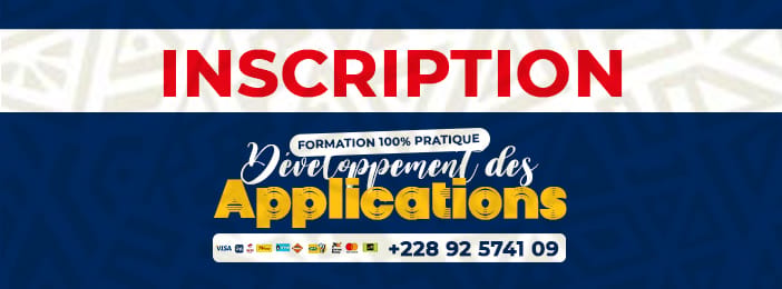 Inscription à la Formation en développement d'applications pour ordinateurs