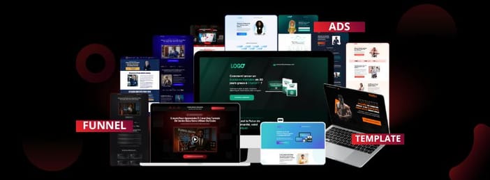 +50 Templates de tunnel de vente