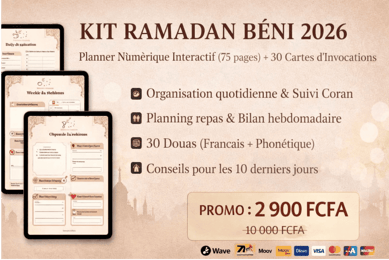 KIT RAMADAN BÉNI 2026