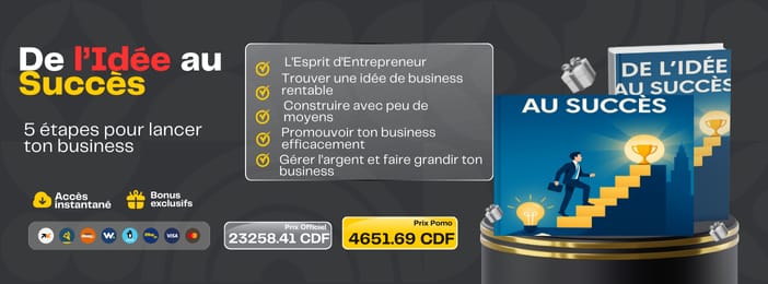 Guide Téléchargeable : 5 Étapes Essentielles pour Transformer Ton Idée en Succès